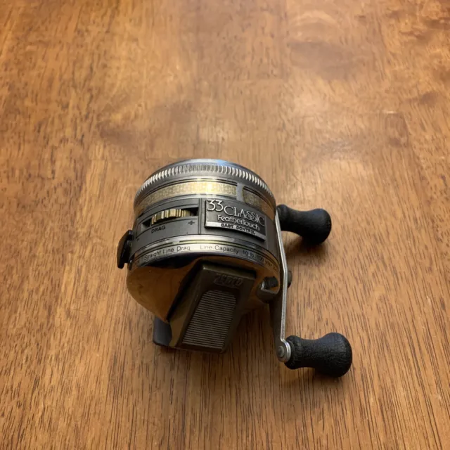 ZEBCO 33 CLASSIC Feather Touch Fishing Reel $19.99 - PicClick