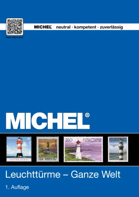 MICHEL Briefmarken Katalog Motiv Leuchttürme (1. Auflage, 12/2017) Neu