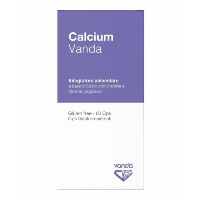 VANDA OMEOPATICI Calcium Vanda - Bone and teeth supplement 60 capsules