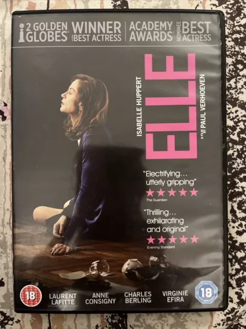 Elle DVD *GRIPPING PSYCHOLOGICAL NOIR THRILLER* French + Eng Subtitles Reg 2 UK