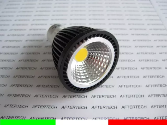 10x COB GU10 5w LAMPADINA LED 120° BIANCO NEUTRO 4500k 220V FARETTO DICROICA