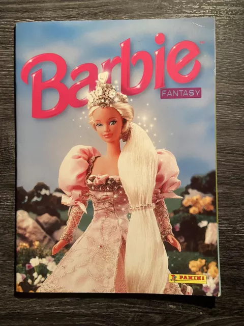 Panini - Barbie Fantasy Sticker Album (1999) 100% Complete Vintage