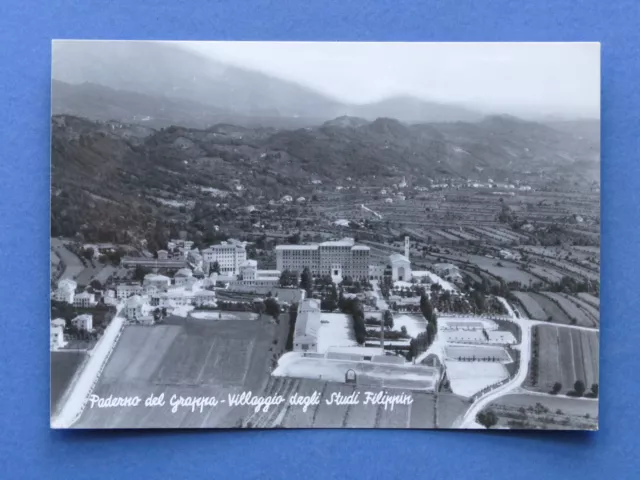 Cartolina Paderno del Grappa - Villaggio degli Studi Filippin - 1960 ca.