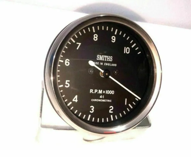 Smiths Tachometer 10,000 rpm 80 mm fitment M18x1.5 thread 4 :1 ME