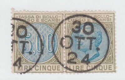 Italy Revenue fiscal cinderella Stamp 8-23-21-