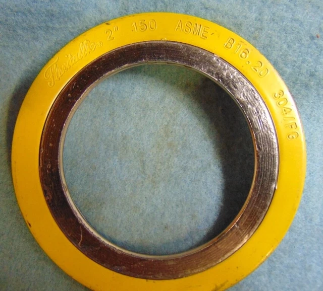 FLEXITALLIC, SPIRAL WOUND Gasket, 2" Class 150 Asme, B16.20 304/Fg, O.d