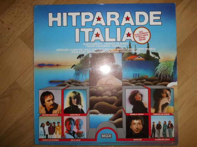 LP:HITPARADE ITALIA inkl.ALAN SORRENTI TU SEI L'UNICA u.a.- Vinyl: NM, Cover: EX