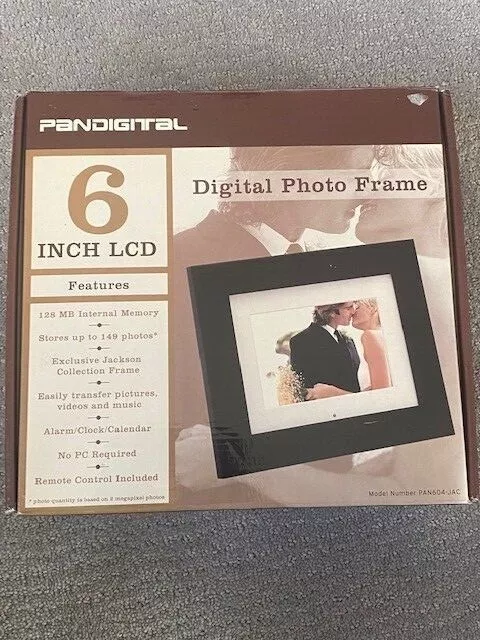 Pandigital 6 inch LCD Digital Photo Frame - Brand New
