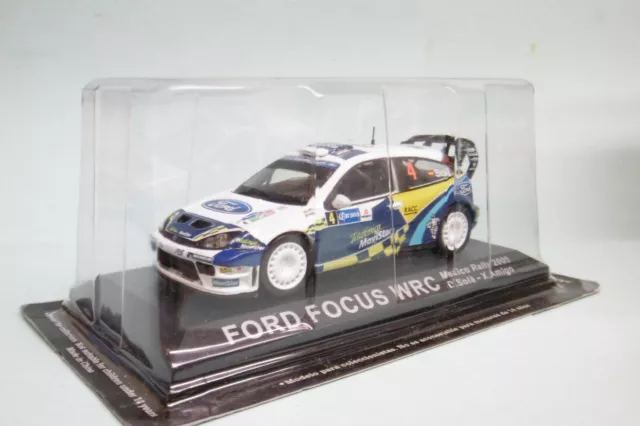 Altaya / Ixo - FORD FOCUS WRC Mexico Rally 2005 D. Sola - X. Amigo Neuf 1/43