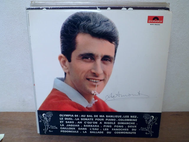 AUTOGRAPHE JEAN ROUCAS - Dédicace Sur Invitation Olympia 1991 - Très Bon État