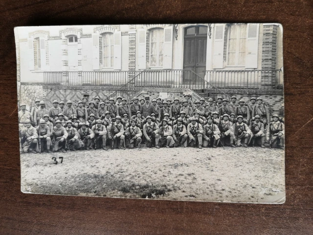 CPA Photo: Soldiers of the 123rd Territorial Infantry Regiment / War 14-18
