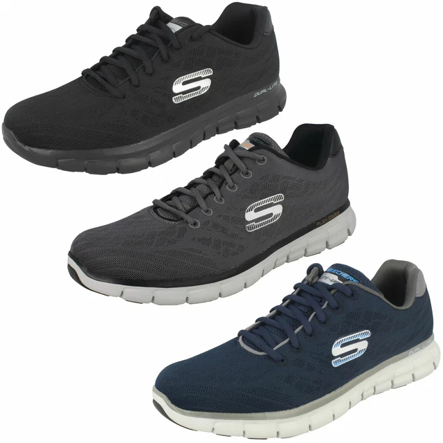 Mens Skechers Casual Trainer Synergy Fine Tune