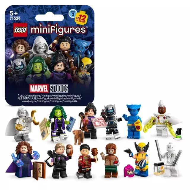 Lego Marvel Series 2 Minifigures Studios 71039 Pick Your Mini Figure Or Full Set