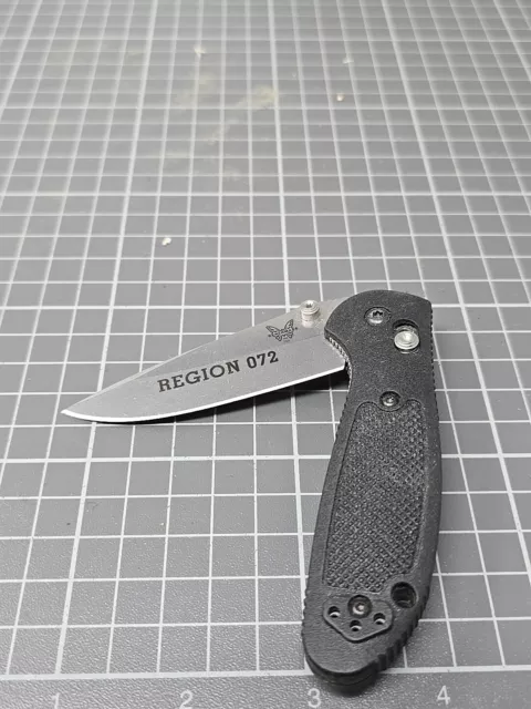 Benchmade Mini Griptilian 556-S30V 2.91 inch Drop Point Knife N4