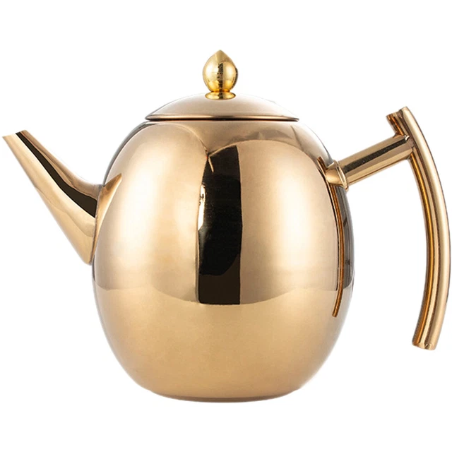Stainless Tea Kettle Small Tea Pot Stainless Steel Kettle Cover Travel