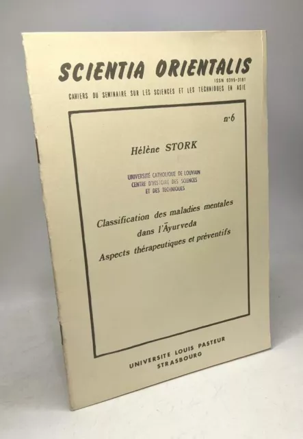 Classification des maladies mentales dans l'Āyurveda : aspects