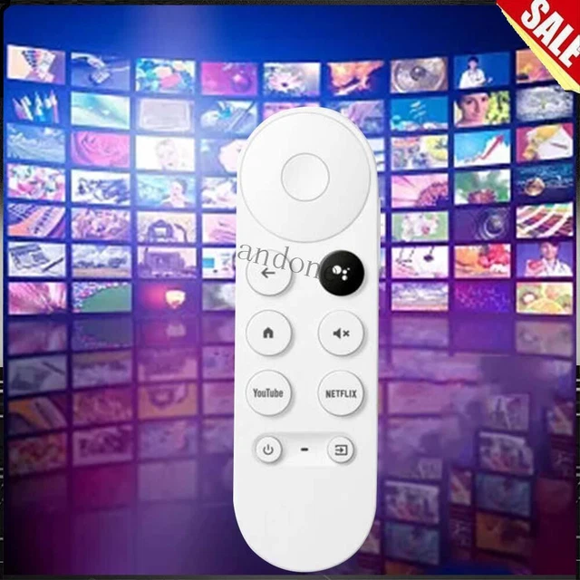 NEW REPLACEMENT FOR Chromecast With Google TV Voice Bluetooth IR Remote