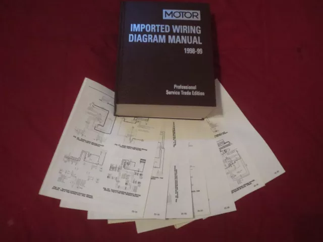1998 1999 Subaru Forester Wiring Diagrams Schematics Set