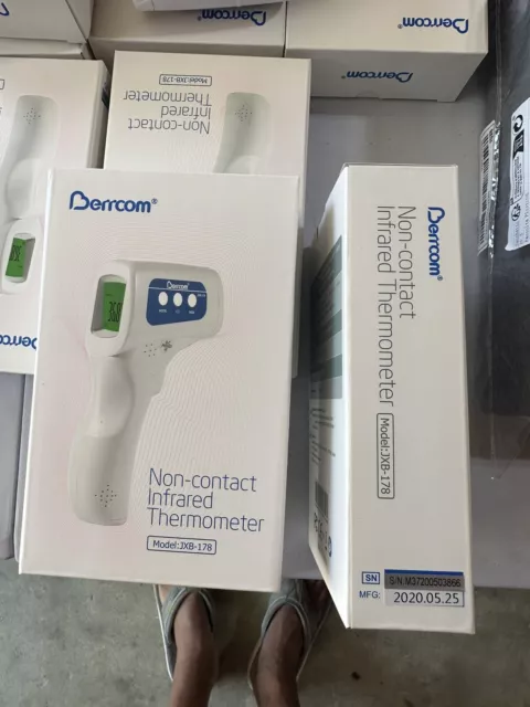Berrcom Non-Contact Infrared  Thermometer 6-in-1 Model JXB-178! BulkCase Of 50!