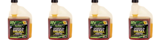 4x Hot Shot s Secret Lubrication Specialties Fuel Additive HSSRVDSL16ZSP