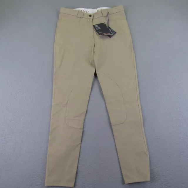 NEW Kingsland Breeches Women Medium Khaki Tan Equestrian Horse Back Riding Pants