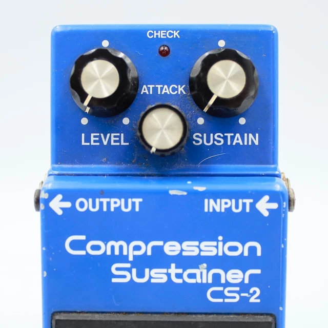 Pédale de compresseur Boss CS-2 1983 fabriquée au Japon 320500 4