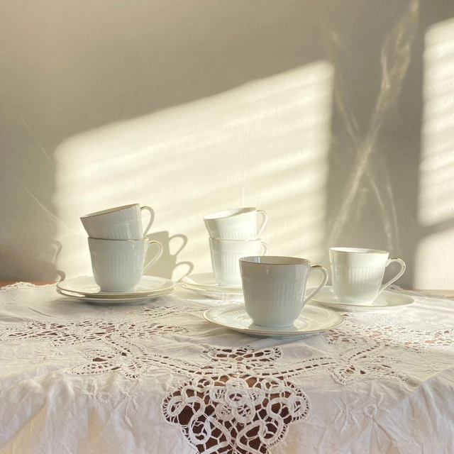 Tasses à Café Carrées Miniatures : Tasses à Thé En Plastique Transparent Pour Maison De Poupée (Ensemble De 4) - France