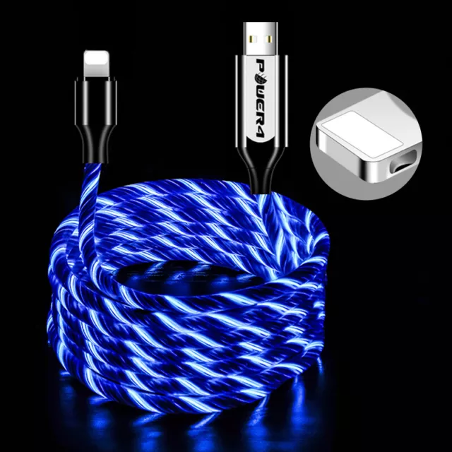 Câble renforcé USB-C vers Lightning avec LED témoin de charge de