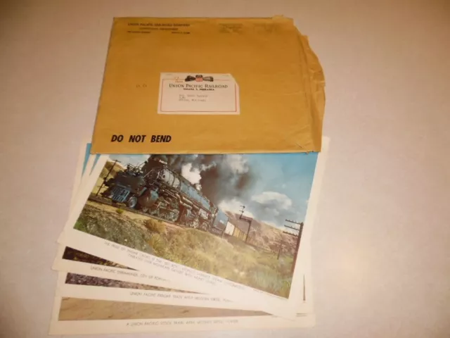 Vintage 1950's Union Pacific Railroad Advertising Photographs