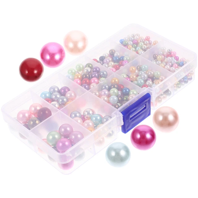 3 Boxes Jewelry Making Pearls Beads Pearl Necklace Set Beaded 2