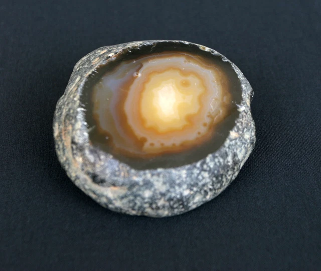 Quarz-Druse mit Achat-Geode aus Brasilien