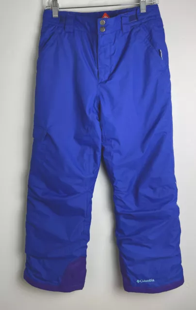 Columbia Bugaboo Omni Heat Tech Purple Ski Snow Pants Youth Sz L ( I4-16)