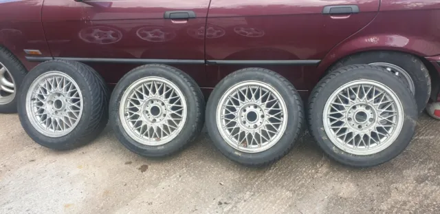 Bmw E30 M3 Bbs Alloy Wheels With Race Tyres