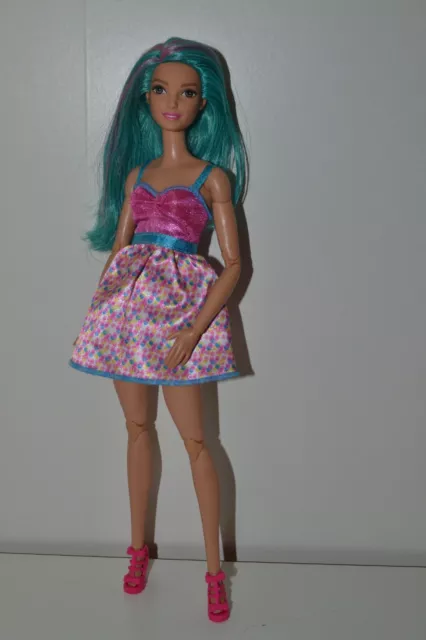 BARBIE DOLL MADE to Move AA Orange Top NEW Deboxed $20.00