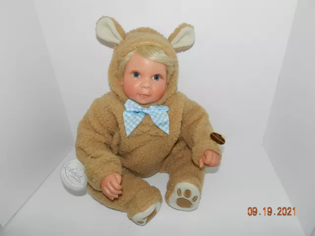 Lee Middleton Doll RARE Bear Reva Schick artist studio collection 44/1500