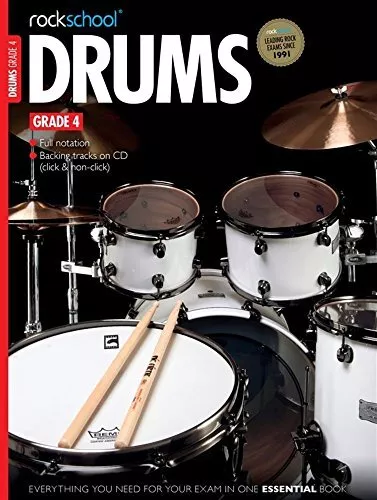 Rockschool Drums - Grade 4 (2012-2018) Book..., Various