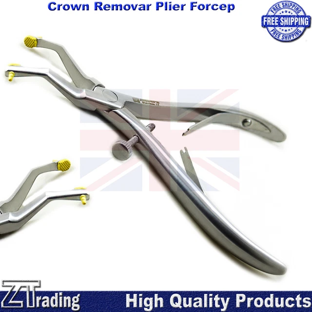 Professionnel Couronne Temporaire Retire Pièce de Rechange Forceps Pince New Ce