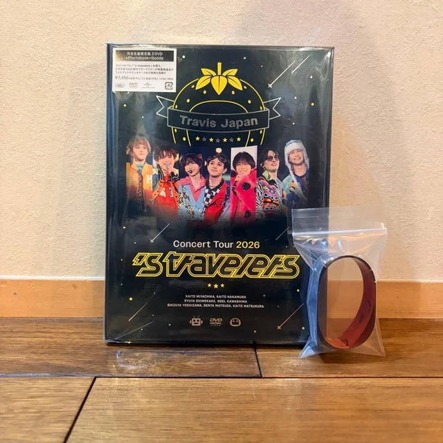 TRAVIS JAPAN CONCERT Tour 2026 DVD + Photo Book Limited Edition
