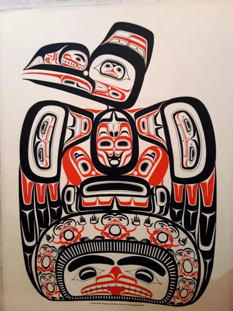 Children of the Raven Bill Reid Original Poster Indigenous Art Museum Canada