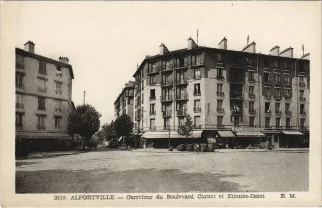 CPA ALFORTVILLE - crossroads of Boulevard Carnot etienne - dolet (145621)