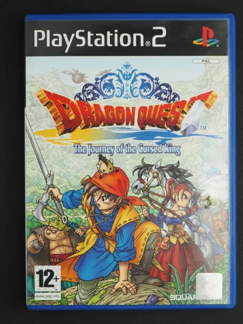 Dragon Quest VIII: Journey of the Cursed King Playstation 2 PS2 Used