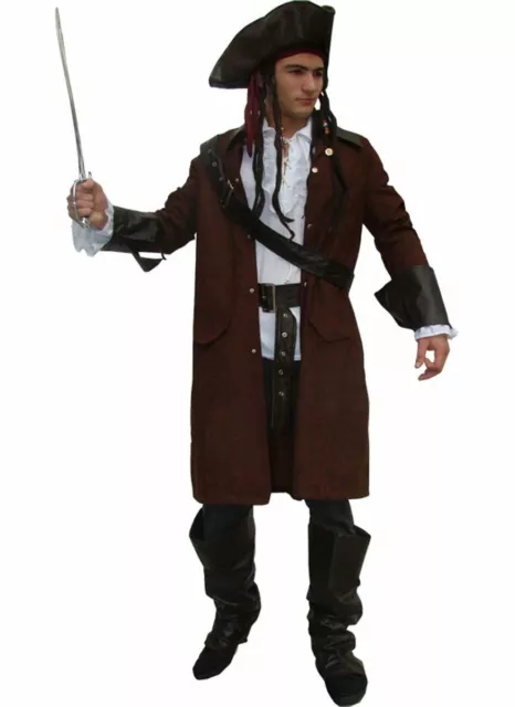 maylynn 12104 Jack - Costume di Carnevale da Pirata con Cappello e (m6e)