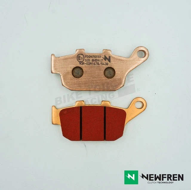 Plaquettes De Frein Arrière NEWFREN Active Pour Yamaha Tricity 300 (2020) - Noir, Sans Amiante