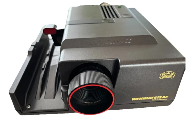 BRAUN NOVAMAT 130 AF Autofocus Slide Projector - Boxed, Tested