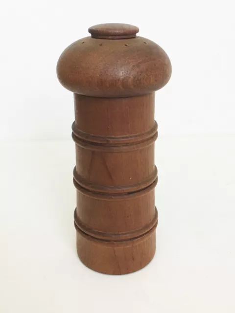 VTG Dansk Teak Salt Pepper Mill Jens Quistgaard 892 Audrey Mushroom Danish MCM