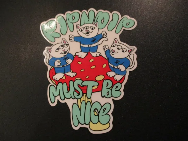 RIPNDIP Skate Alien Nerm nermal STICKER skateboards helmet laptop decal 60 K