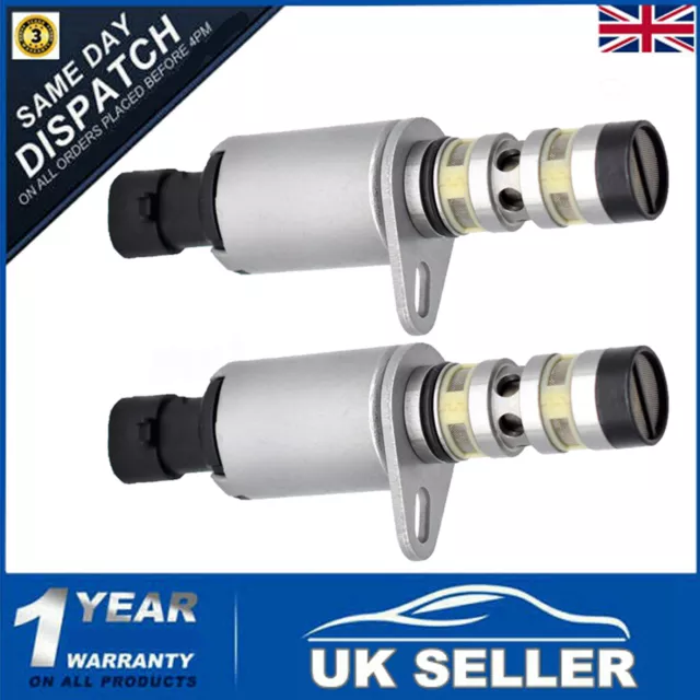 Pair For Vauxhall Signum Vectra Astra Camshaft Position 55567050 Solenoid Valve