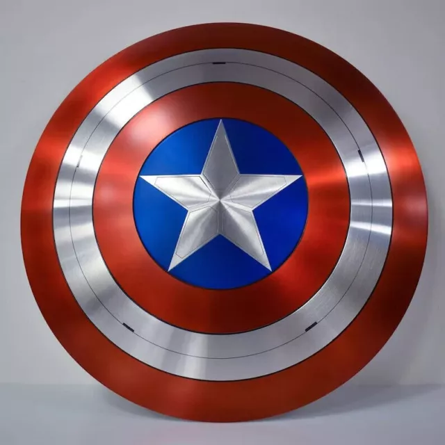 Soldato d'inverno Capitan America Scudo in metallo Replica Scudo Avengers Legend