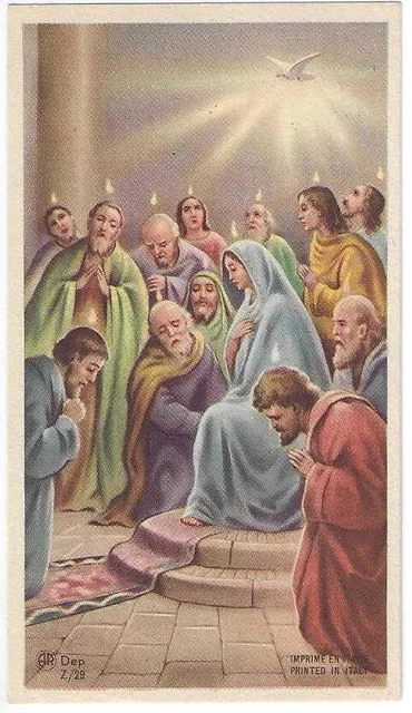 Orazione allo Spirito Santo - Serie AR Z/29 - (A4-13)