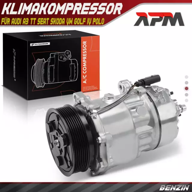 Klimakompressor Klimaanlage für Audi A3 TT Seat Skoda Octavia I VW Golf IV Polo